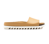 ekn Palm sandal cognac vegan women
