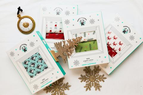 HAPPY PIJAMA X-mas Tree unisex long pyjama