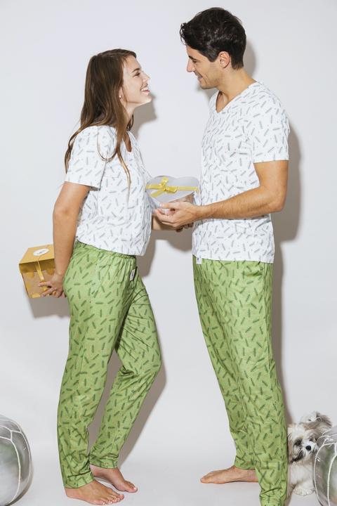 HAPPY PIJAMA X-mas Tree unisex long pyjama