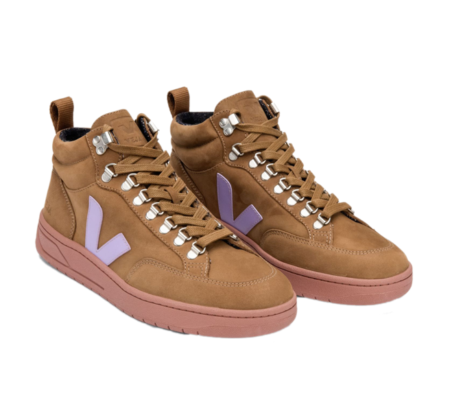 VEJA Roraima Nubuck Brown Lavande Women