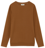THINKING MU Shiva hemp longsleeve caramel Men