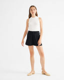 THINKING MU Narciso shorts black women