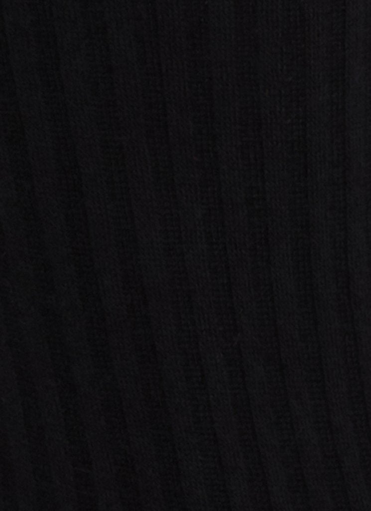 Swedish Stockings Signe organic cotton socks black