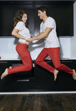 HAPPY PIJAMA Santa in Sunglasses unisex long pyjama