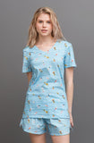 HAPPY PIJAMA Lazy Swimmers unisex pyjama