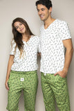 HAPPY PIJAMA X-mas Tree unisex long pyjama