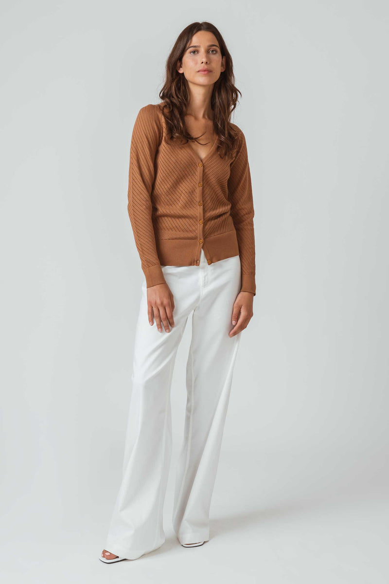 SKFK Betti cardigan brown women