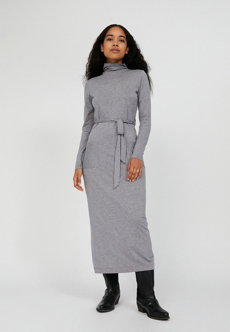 ARMEDANGELS Talinaa dress mid grey melange