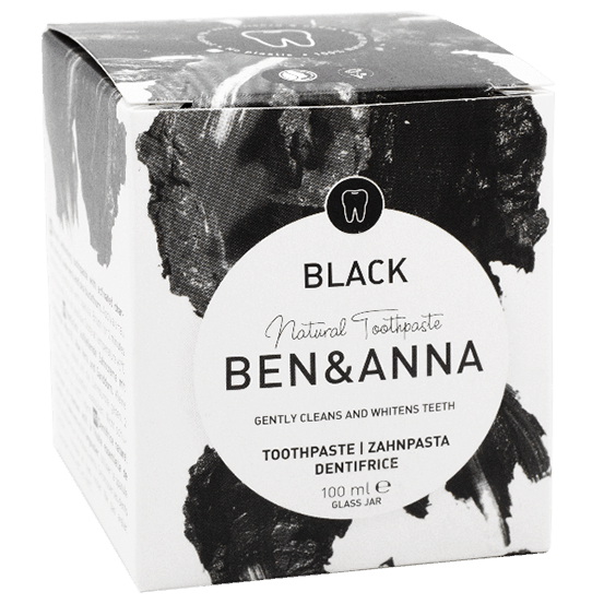 Ben & Anna Toothpaste jar black
