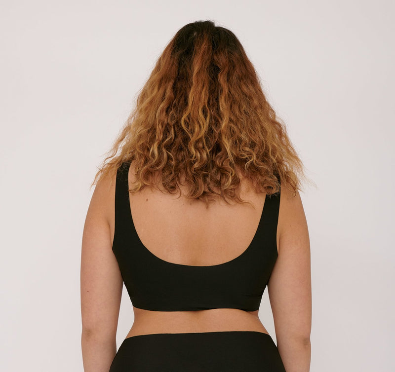 Organic Basics Invisible bra black