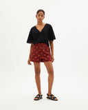 THINKING MU Black Libelula blouse women