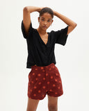 THINKING MU Black Libelula blouse women