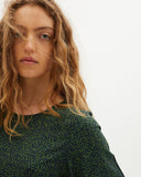 THINKING MU Green Chamaleon Lily dress Women