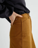 THINKING MU Caramel Rhea skirt Women