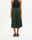 THINKING MU Green Chamaleon Lavanda skirt