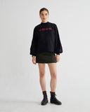 THINKING MU Amor Aslik Sweatshirt black Women