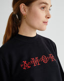 THINKING MU Amor Aslik Sweatshirt black Women