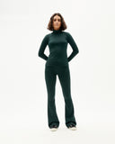 THINKING MU Ellen Jacquard Vichy trash longsleeve Women