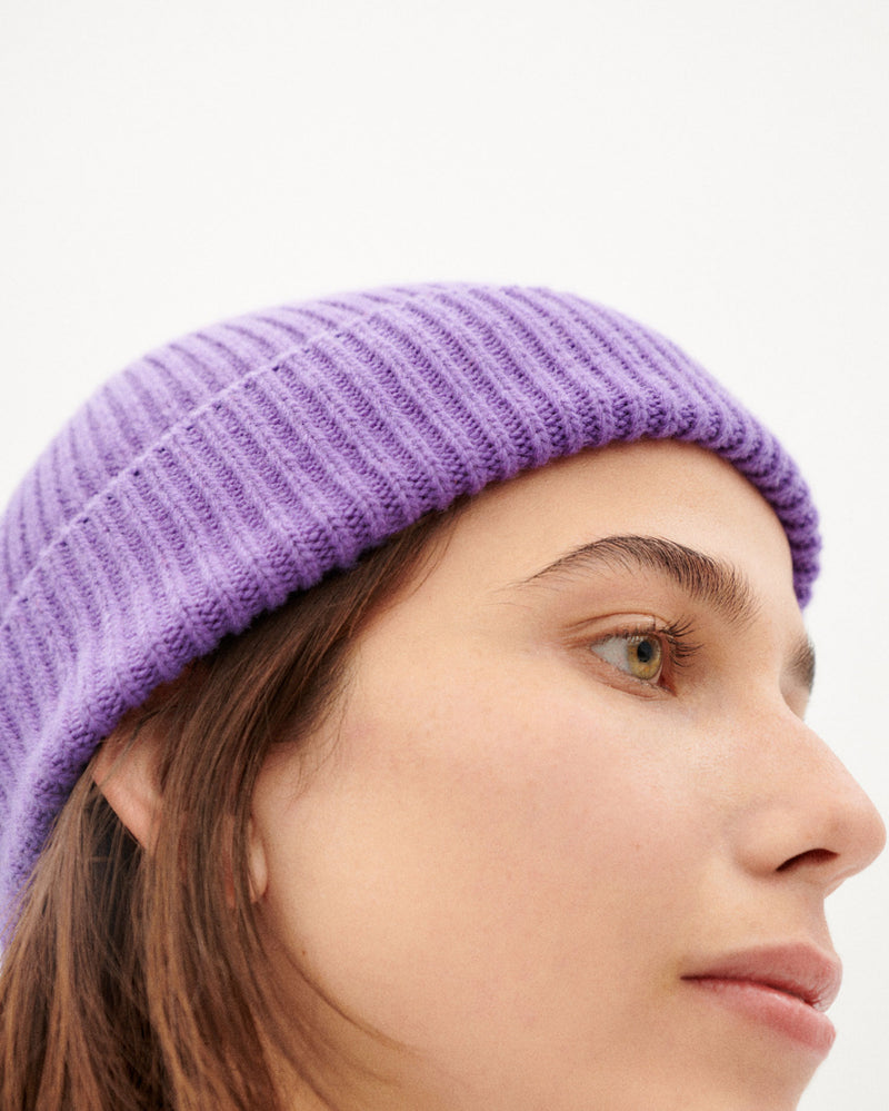 THINKING MU Amor beanie violet unisex