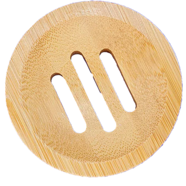 WONDR Bamboo Shampoo bar holder round